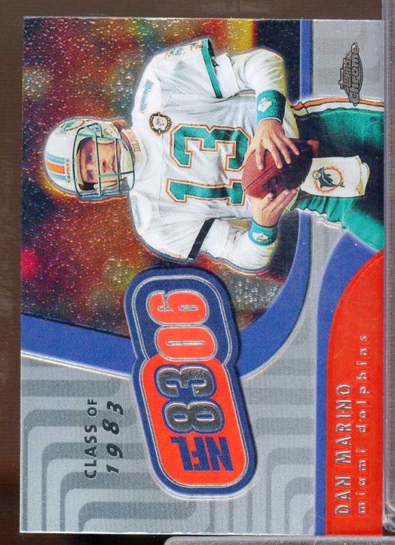 Dan Marino Card 2006 Topps Chrome NFL 8306 #NFL4  Image 1
