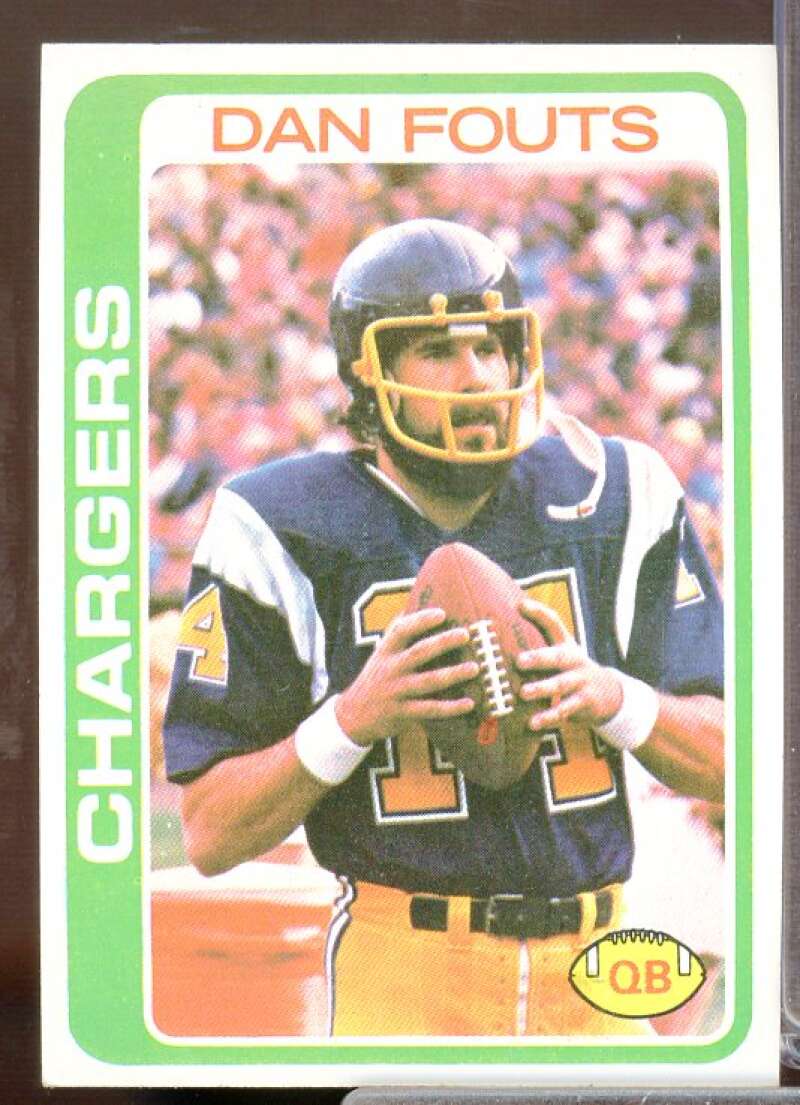 Dan Fouts Card 1978 Topps #499  Image 1