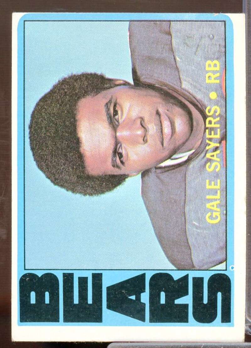 Gale Sayers Ex-Mint Card 1972 Topps #110  Image 1