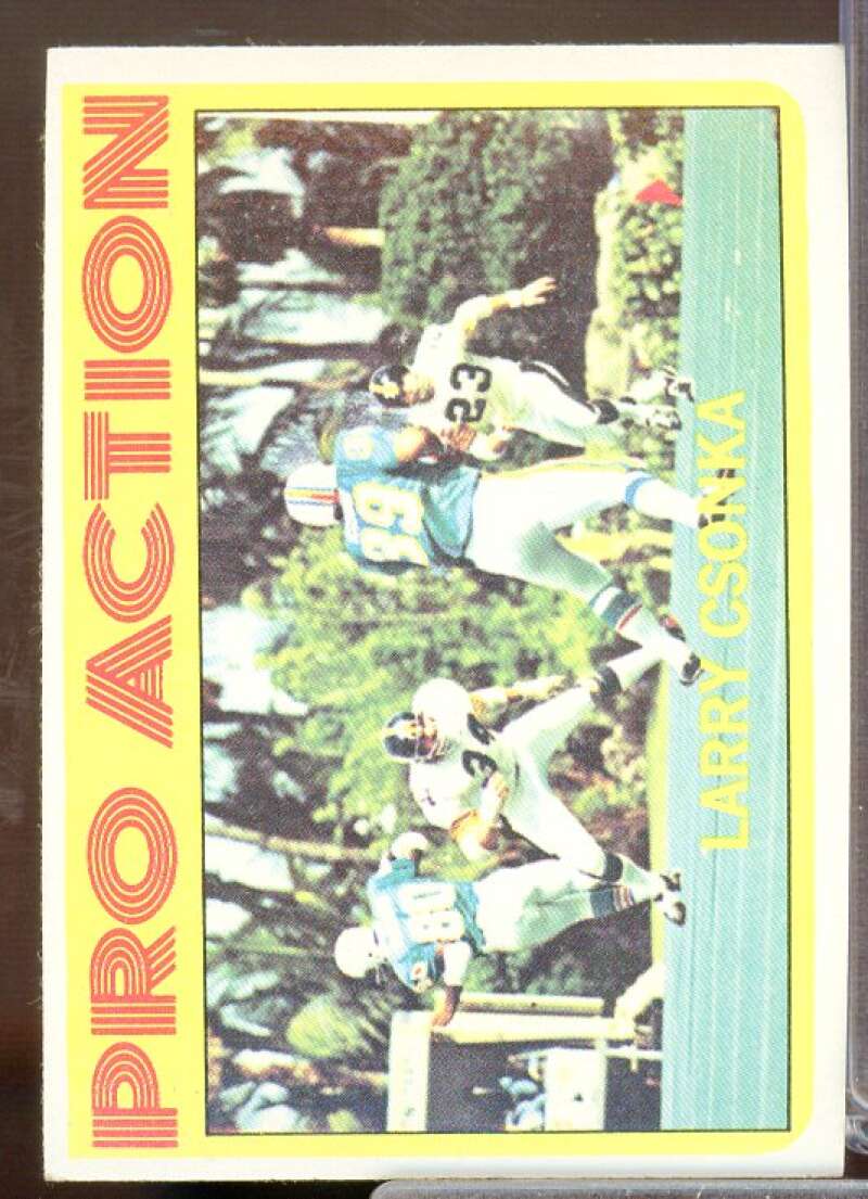 Larry Csonka IA Card 1972 Topps #259  Image 1