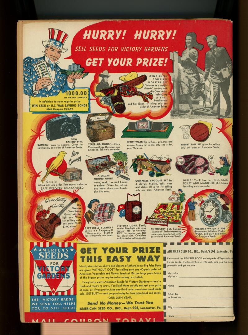 True Sport Vol 1 #12 April 1943 Picture Stories Hockey Magazine Image 2