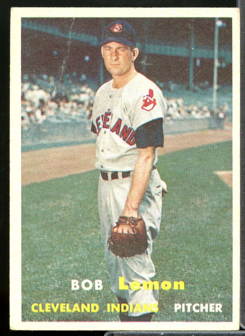 Bob Lemon Card 1957 Topps #120  Image 1