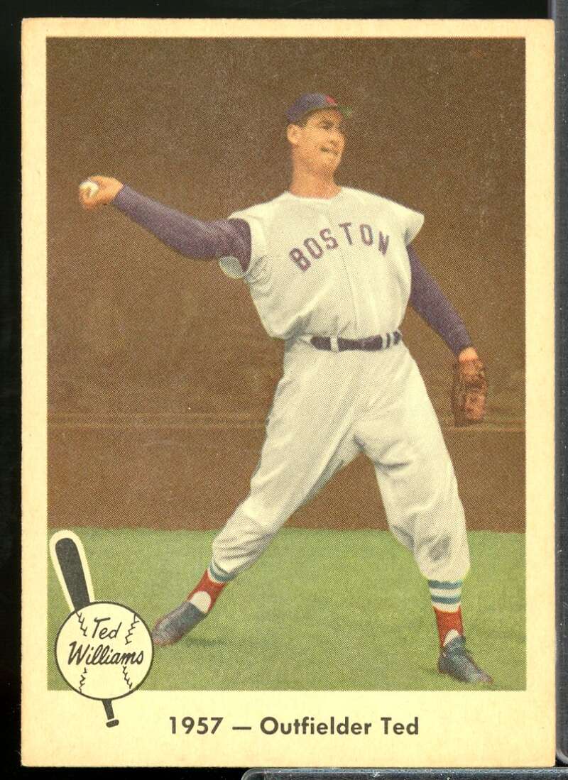 1957 Outfielder Ted Card 1959 Fleer Ted Williams #61  Image 1