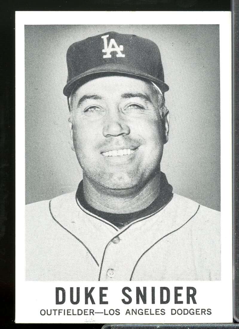 Duke Snider Card 1960 Leaf #37  Image 1