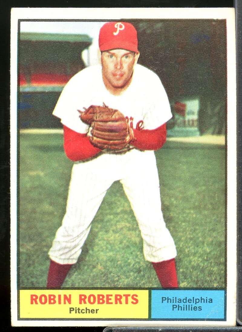 Robin Roberts Card 1961 Topps #20  Image 1