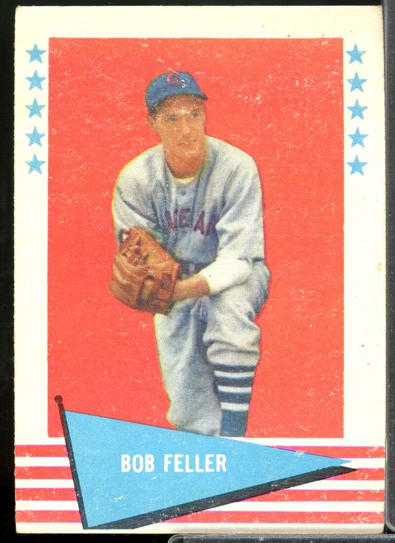 Bob Feller Card 1961 Fleer #25  Image 1