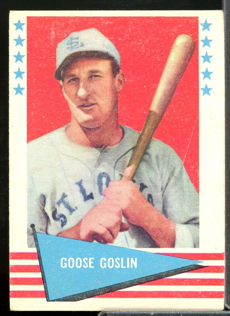 Goose Goslin Card 1961 Fleer #35  Image 1