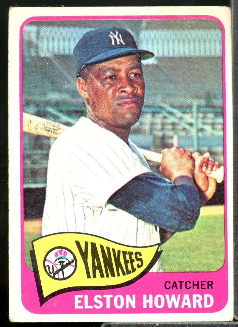 Elston Howard Card 1965 Topps #450  Image 1