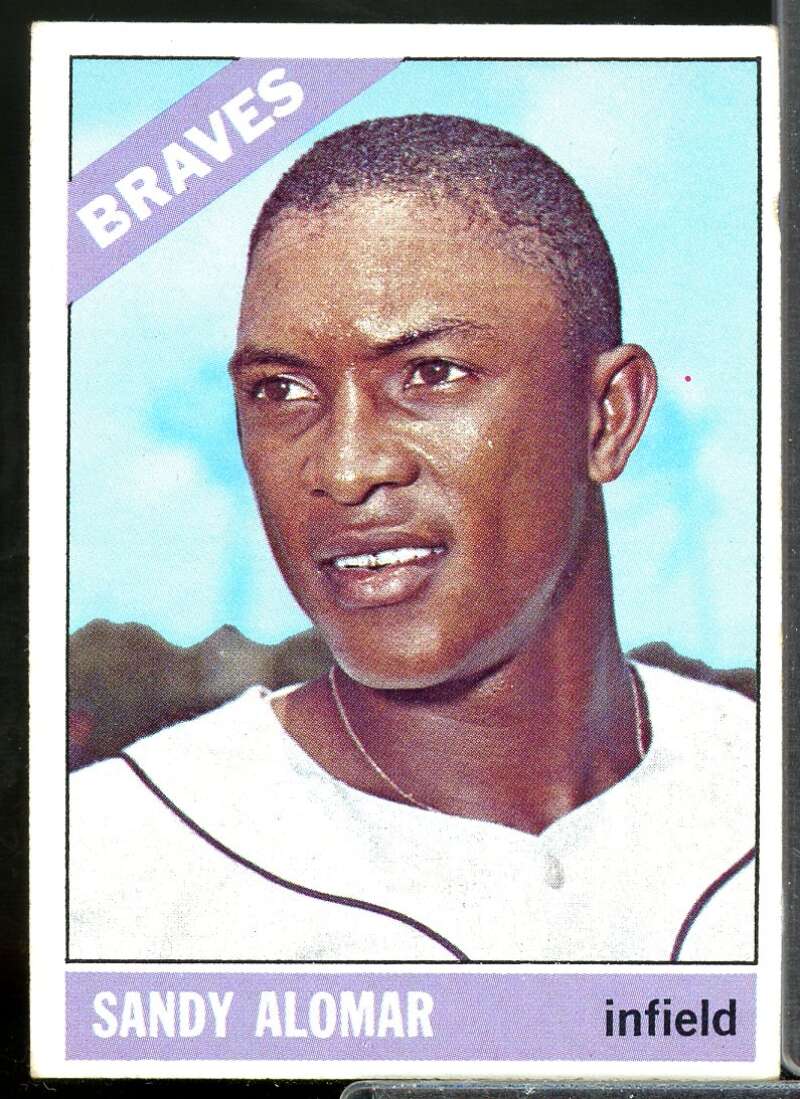 Sandy Alomar Card 1966 Topps #428  Image 1