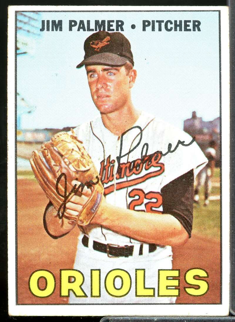Jim Palmer Card 1967 Topps #475  Image 1