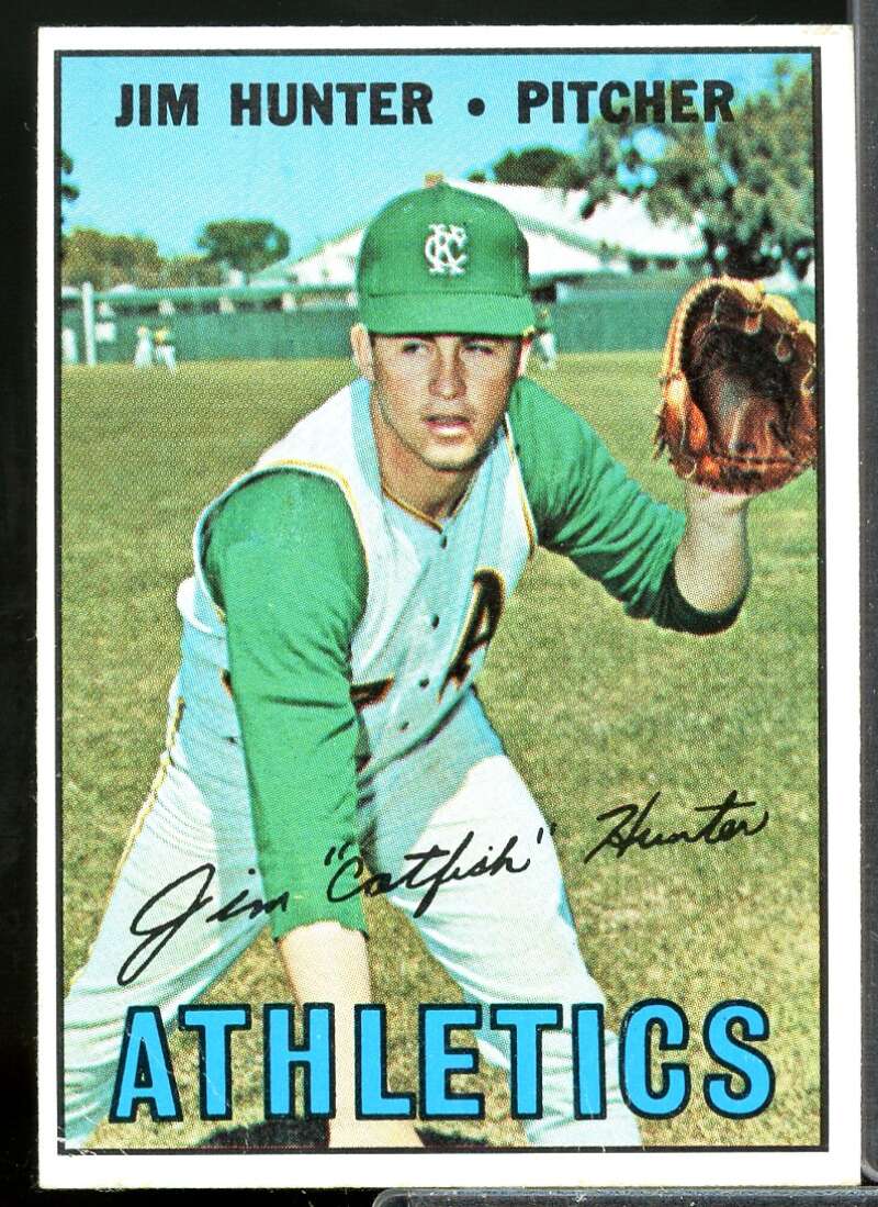 Jim Hunter Card 1967 Topps #369  Image 1
