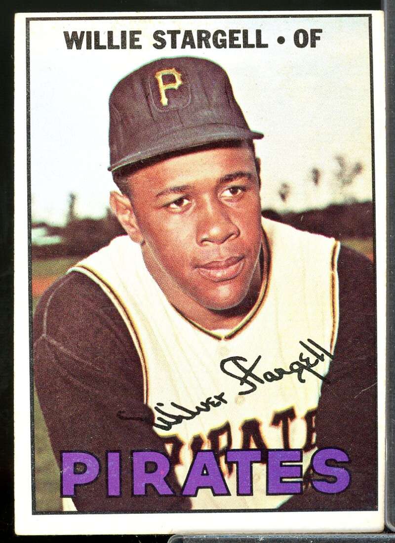 Willie Stargell Card 1967 Topps #140  Image 1