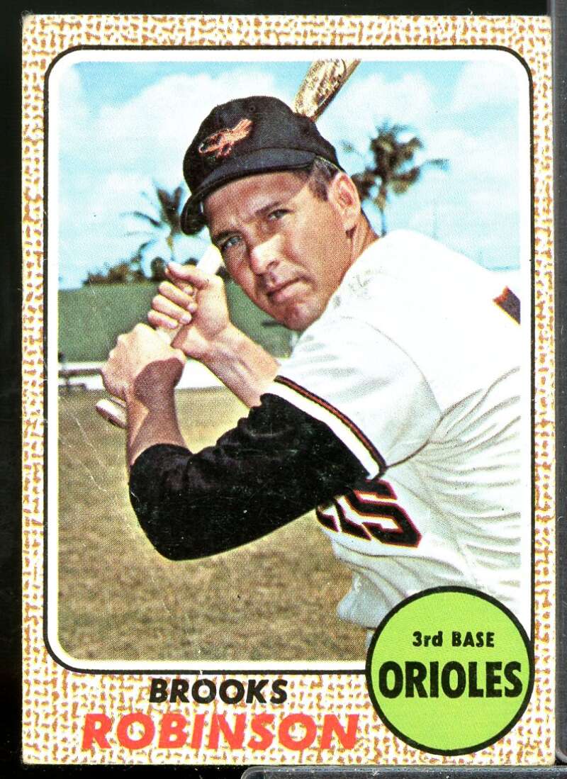 Brooks Robinson Card 1968 Topps #20  Image 1
