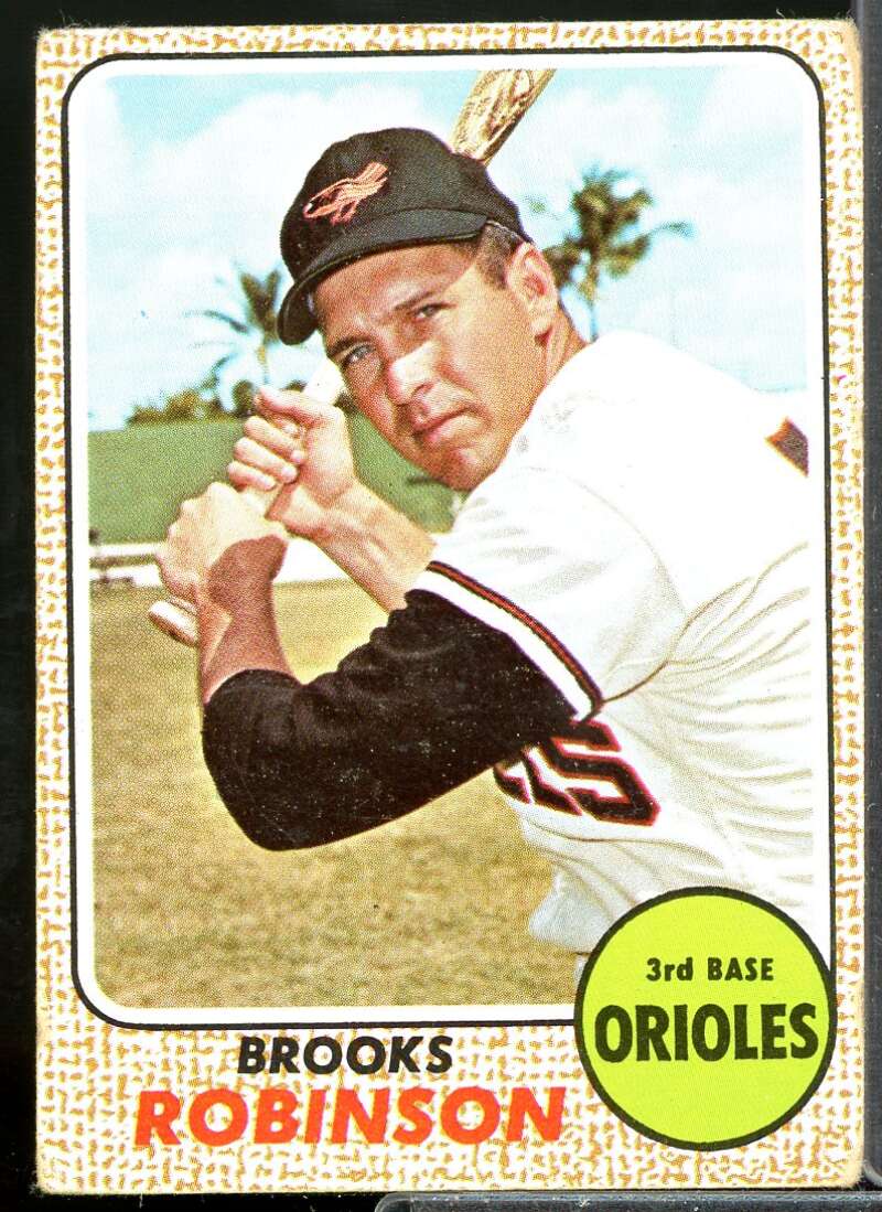 Brooks Robinson Card 1968 Topps #20  Image 1