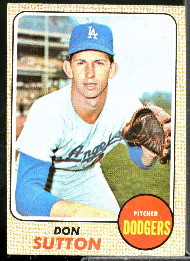Don Sutton Card 1968 Topps #103  Image 1