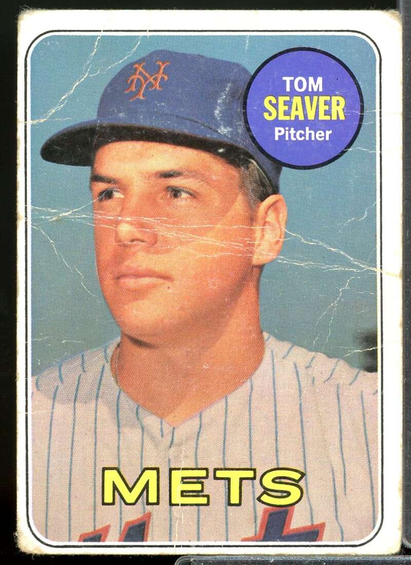 Tom Seaver Card 1969 Topps #480  Image 1