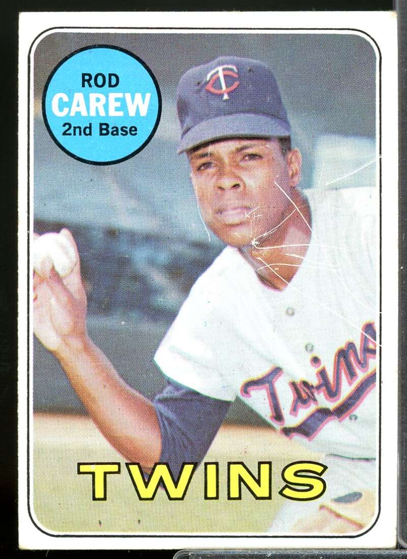 Rod Carew Card 1969 Topps #510  Image 1
