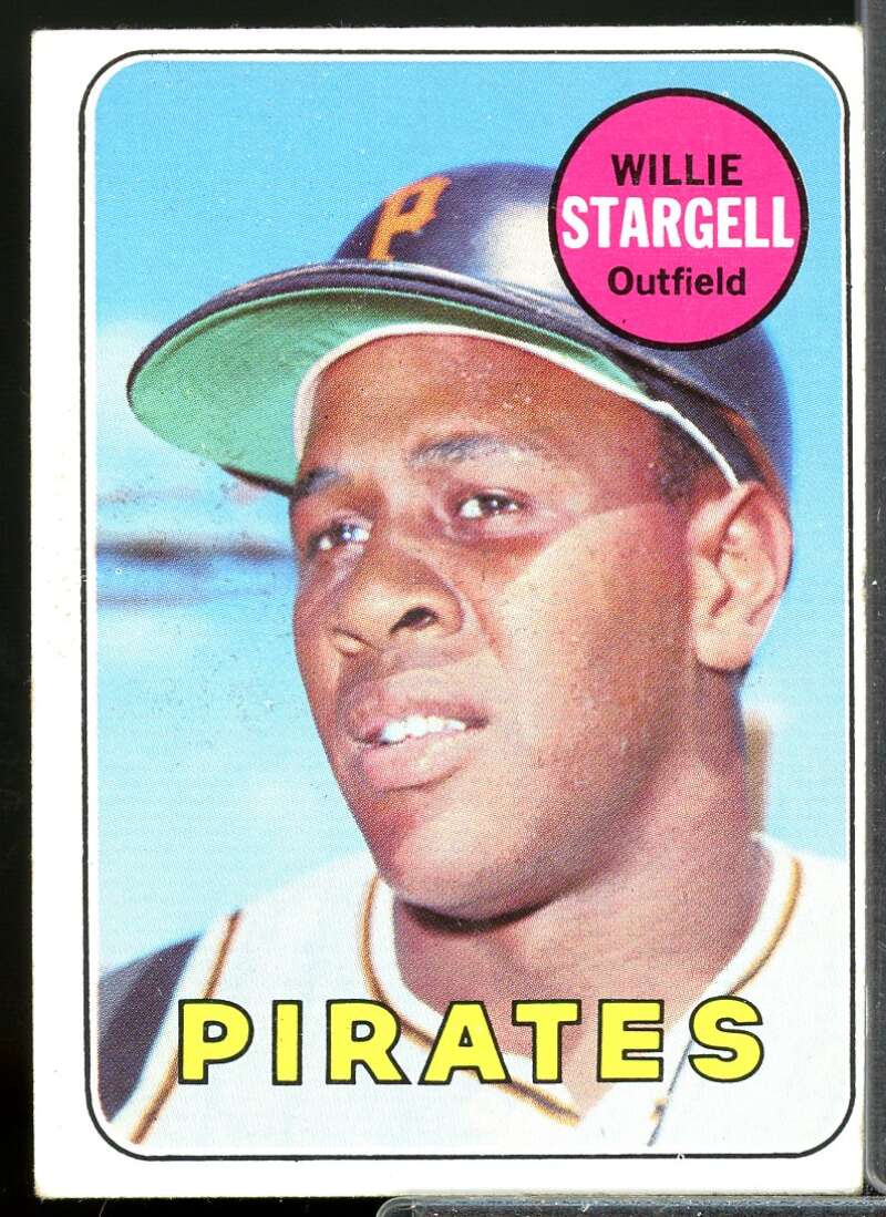 Willie Stargell Card 1969 Topps #545  Image 1