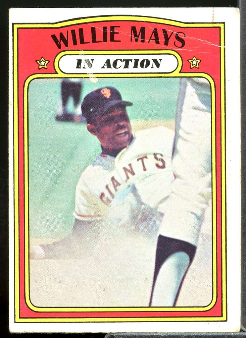 Willie Mays IA Card 1972 Topps #50  Image 1