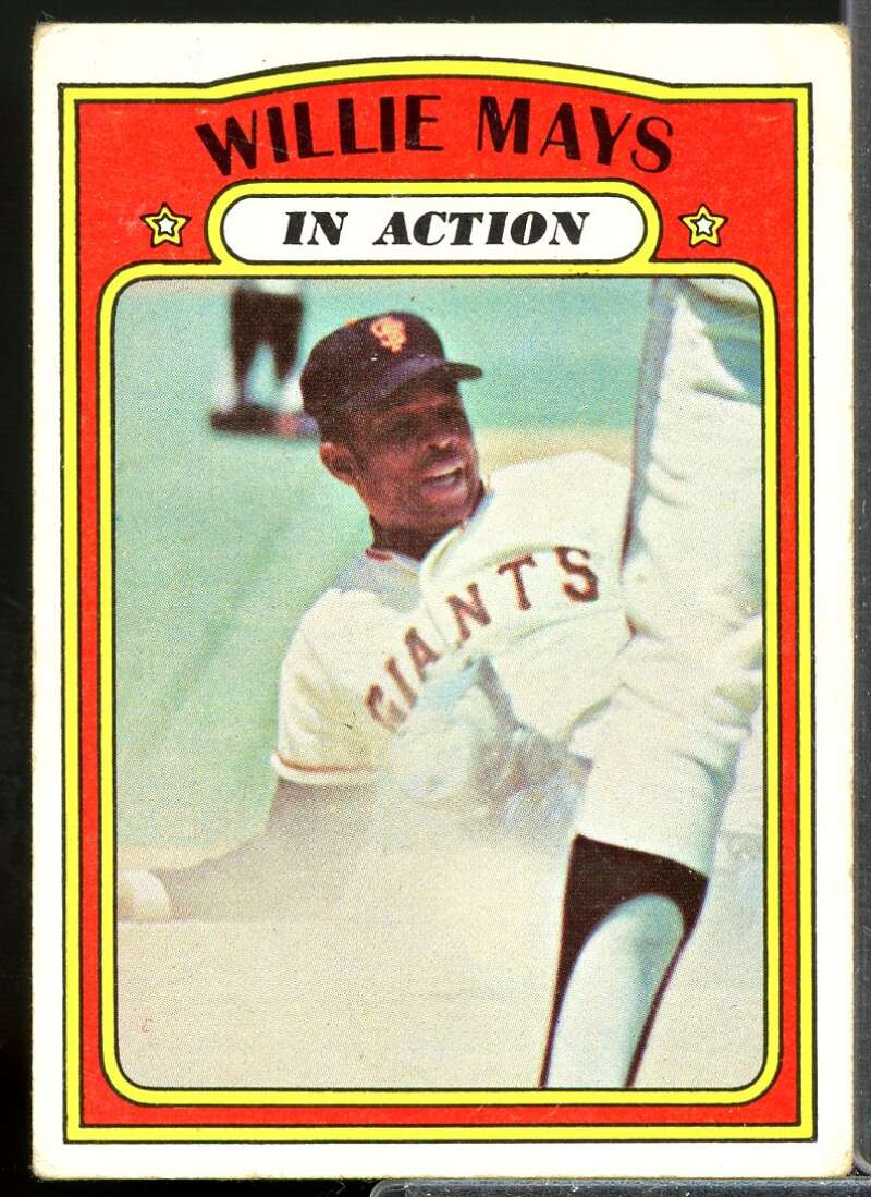 Willie Mays IA Card 1972 Topps #50  Image 1