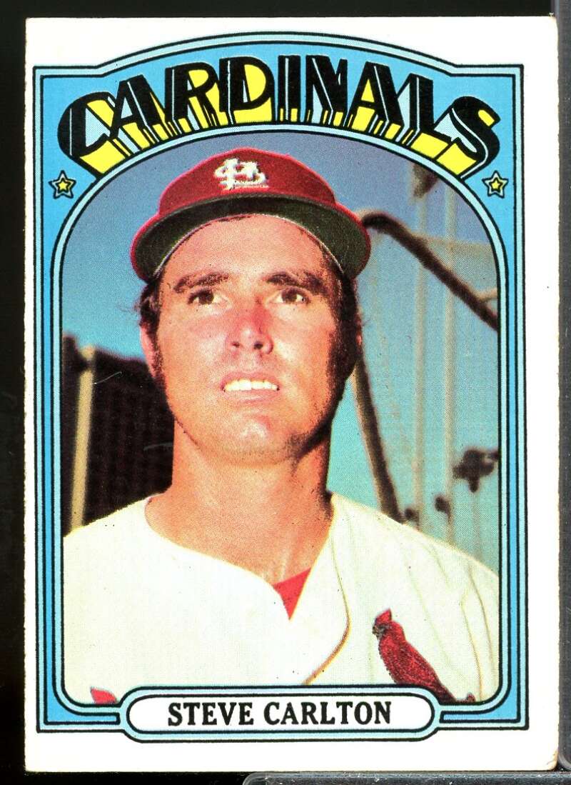 Steve Carlton Card 1972 Topps #420  Image 1