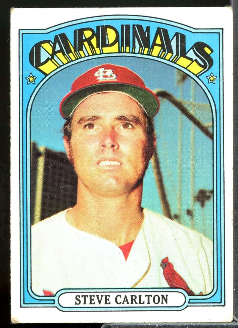 Steve Carlton Card 1972 Topps #420  Image 1