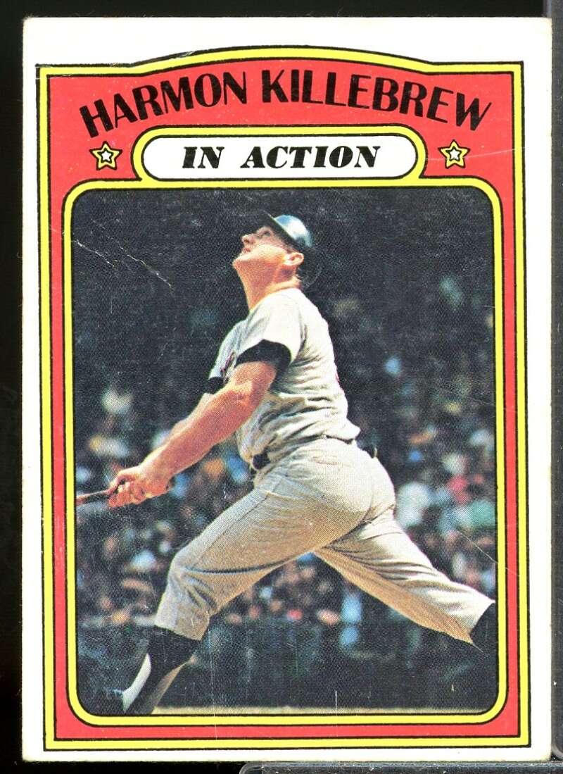 Harmon Killebrew IA Card 1972 Topps #52  Image 1
