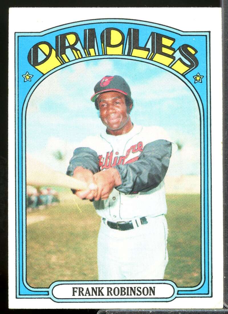 Frank Robinson Card 1972 Topps #100  Image 1