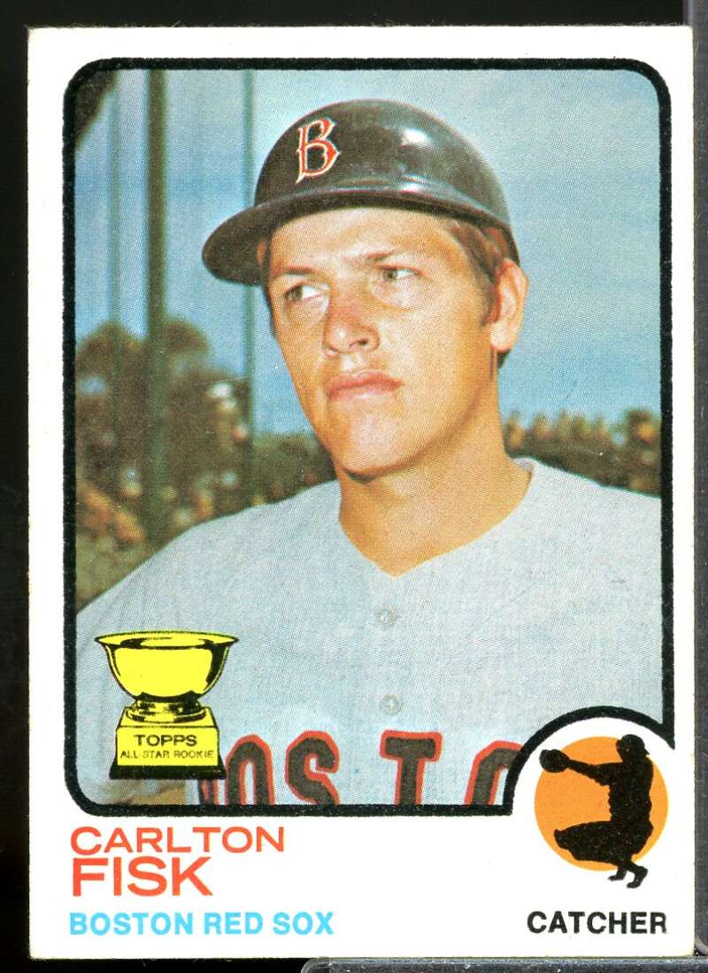 Carlton Fisk Card 1973 Topps #193  Image 1