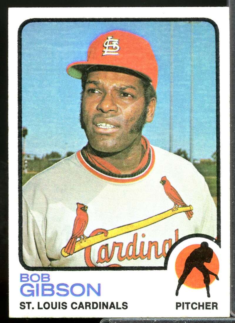 Bob Gibson Card 1973 Topps #190  Image 1
