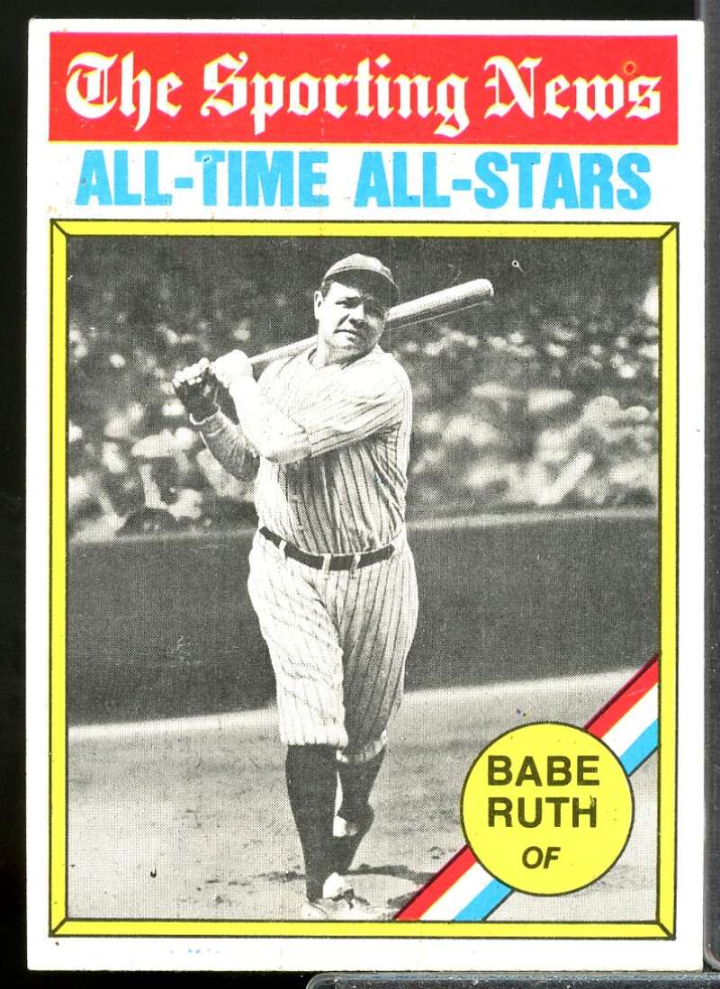 Babe Ruth ATG Card 1976 Topps #345  Image 1