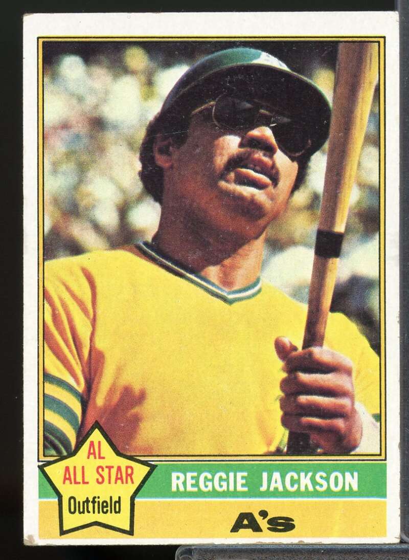 Reggie Jackson Card 1976 Topps #500  Image 1