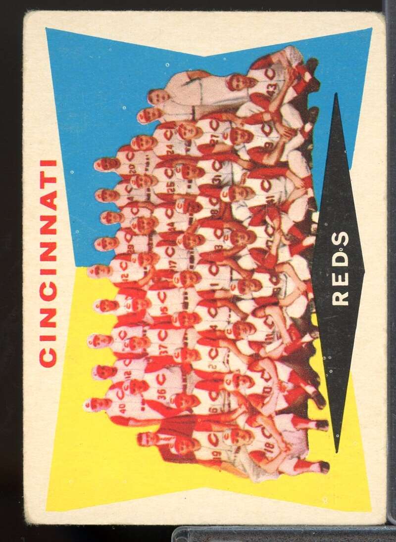 Cincinnati Reds CL Card 1960 Topps #164  Image 1