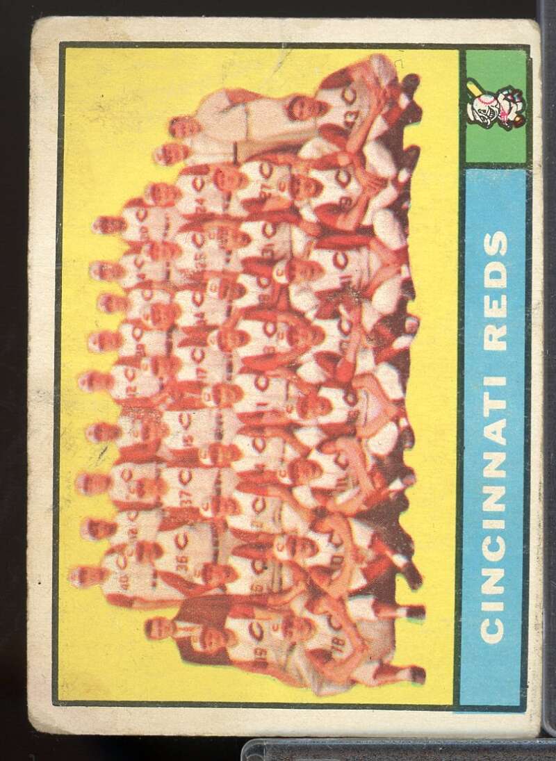 Cincinnati Reds TC Card 1961 Topps #249  Image 1