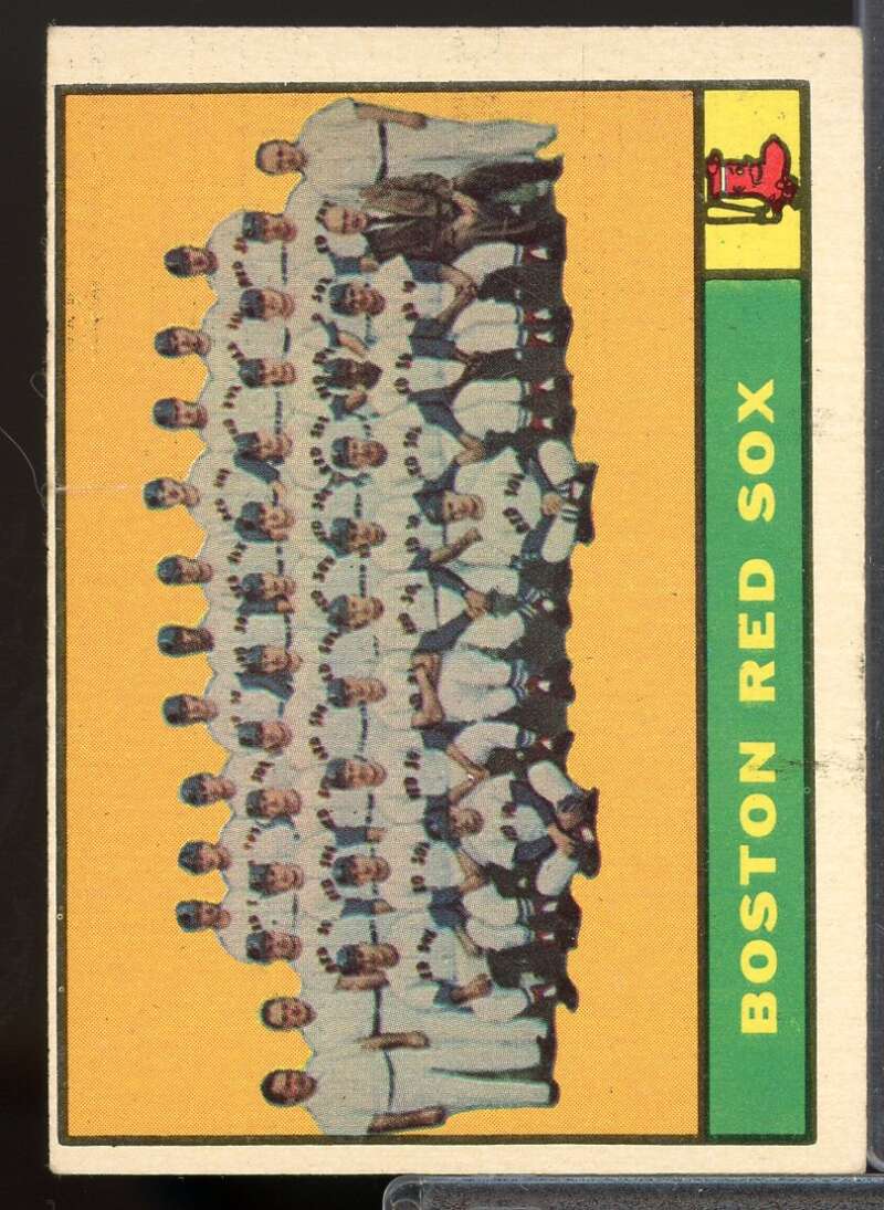Boston Red Sox TC Card 1961 Topps #373  Image 1