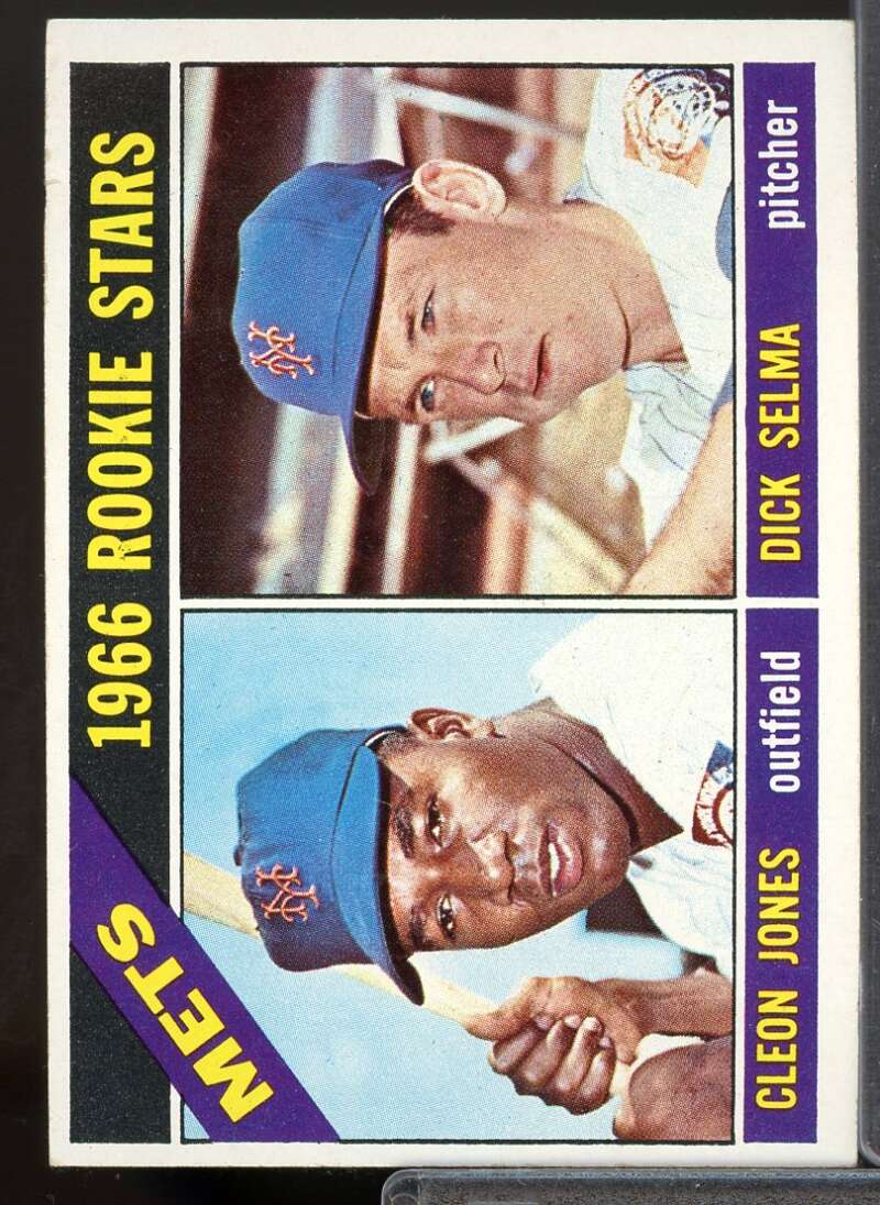 Rookie Stars/Cleon Jones/Dick Selma Rookie Card 1966 Topps #67  Image 1