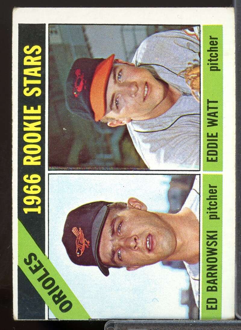 Rookie Stars/Ed Barnowski RC/Eddie Watt Rookie Card 1966 Topps #442  Image 1