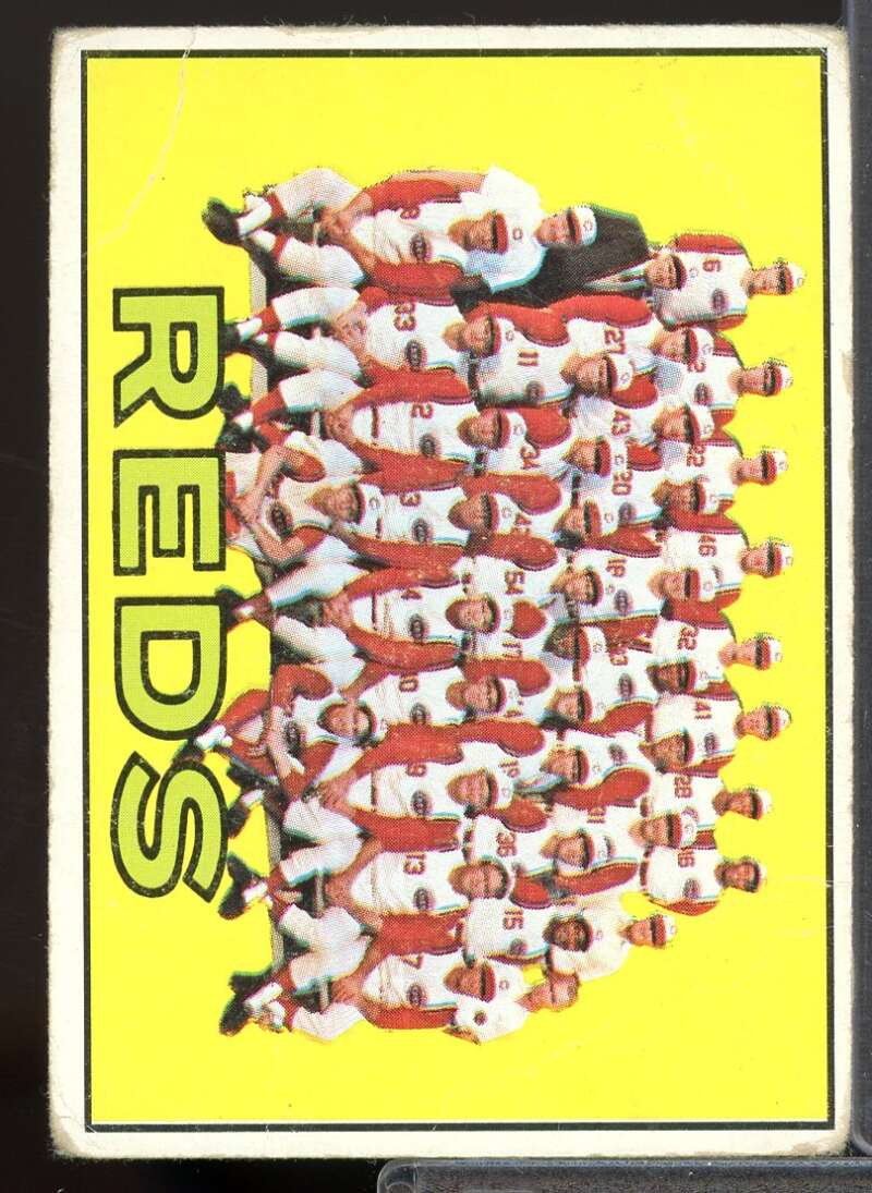 Cincinnati Reds TC Card 1967 Topps #407  Image 1