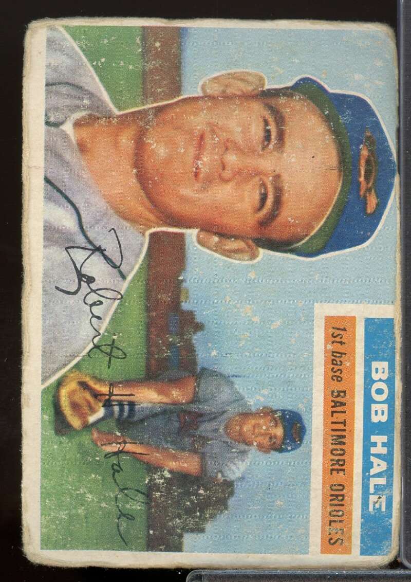 Bob Hale Rookie Card 1956 Topps #231  Image 1