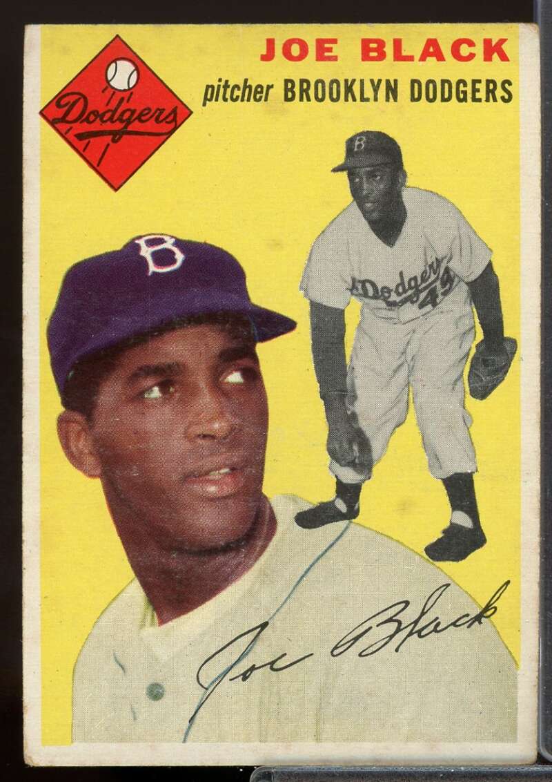 Joe Black Card 1954 Topps #98  Image 1
