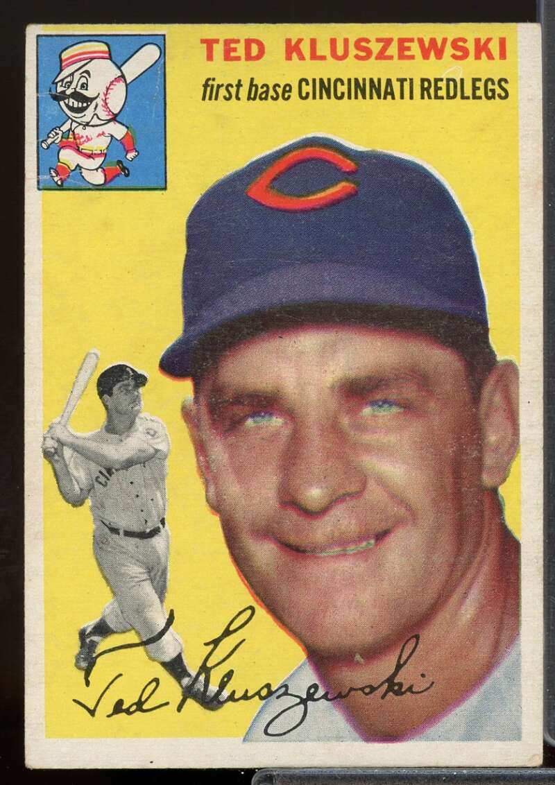 Ted Kluszewski Card 1954 Topps #7  Image 1