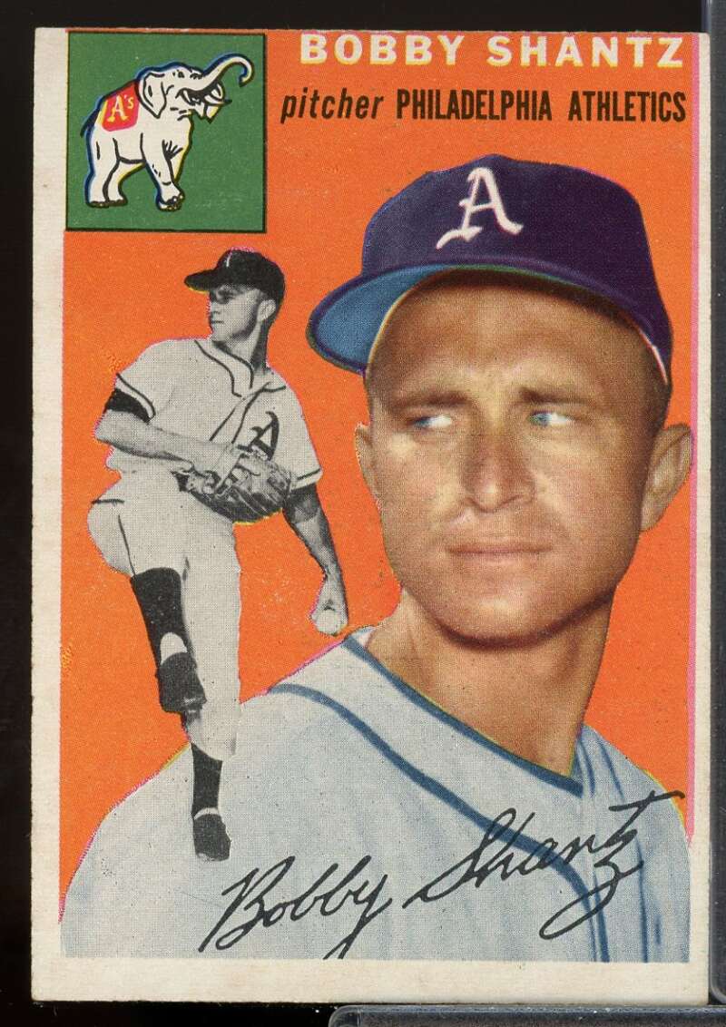 Bobby Shantz Card 1954 Topps #21  Image 1