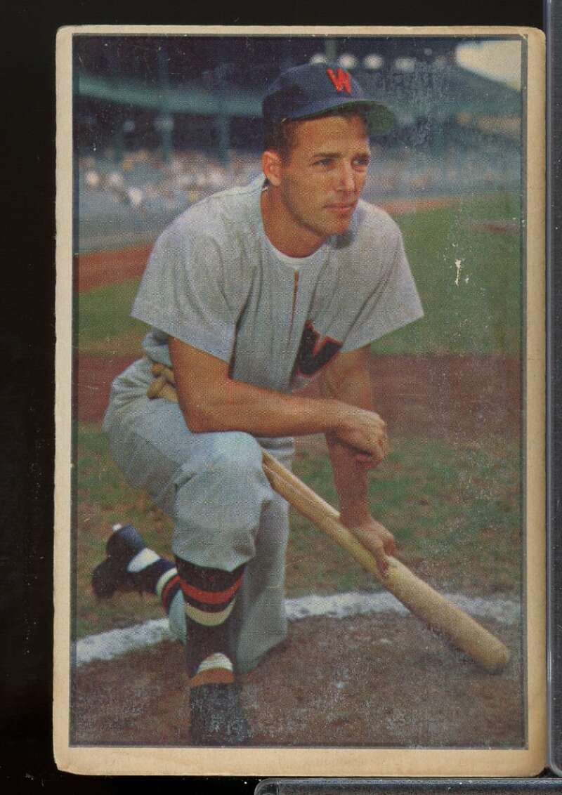 Jim Busby Card 1953 Bowman Color #15  Image 1