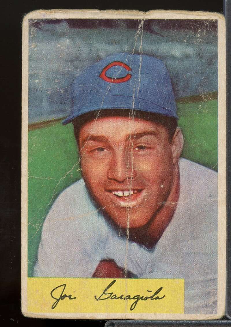 Joe Garagiola Card 1954 Bowman #141  Image 1