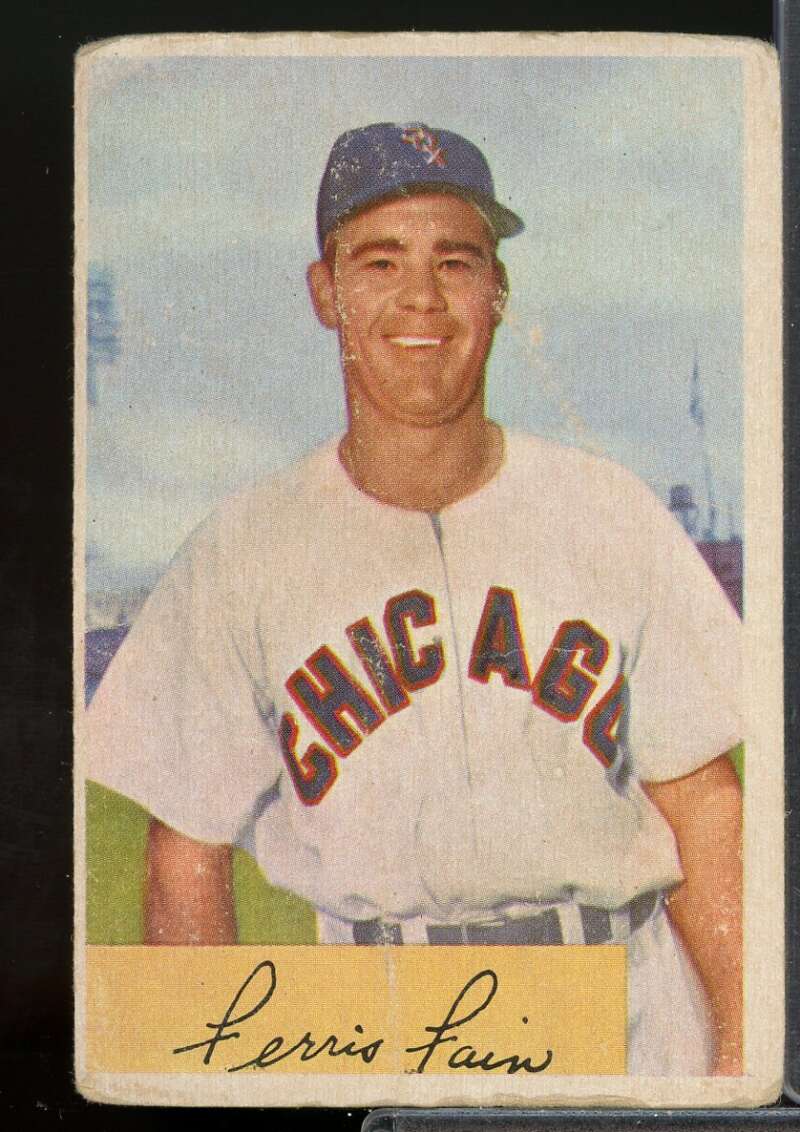 Ferris Fain Card 1954 Bowman #214  Image 1