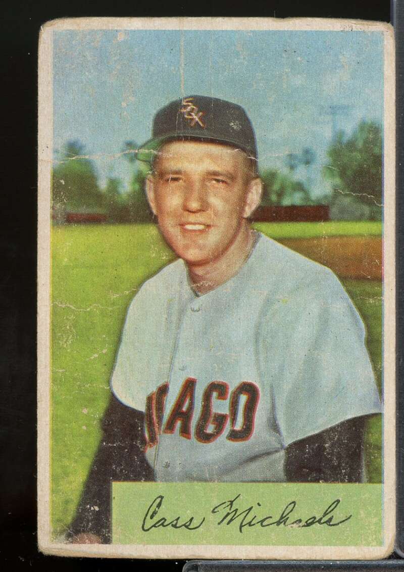 Cass Michaels Card 1954 Bowman #150  Image 1