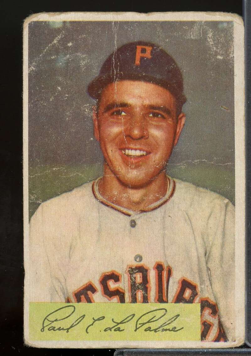 Paul LaPalme Card 1954 Bowman #107  Image 1