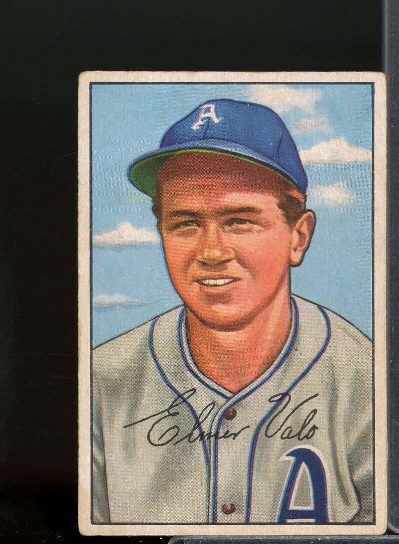 Elmer Valo Card 1952 Bowman #206  Image 1