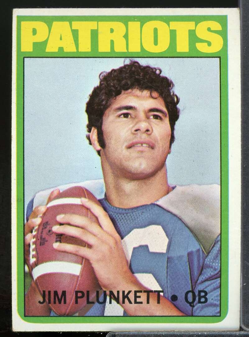 Jim Plunkett Rookie Card 1972 Topps #65  Image 1