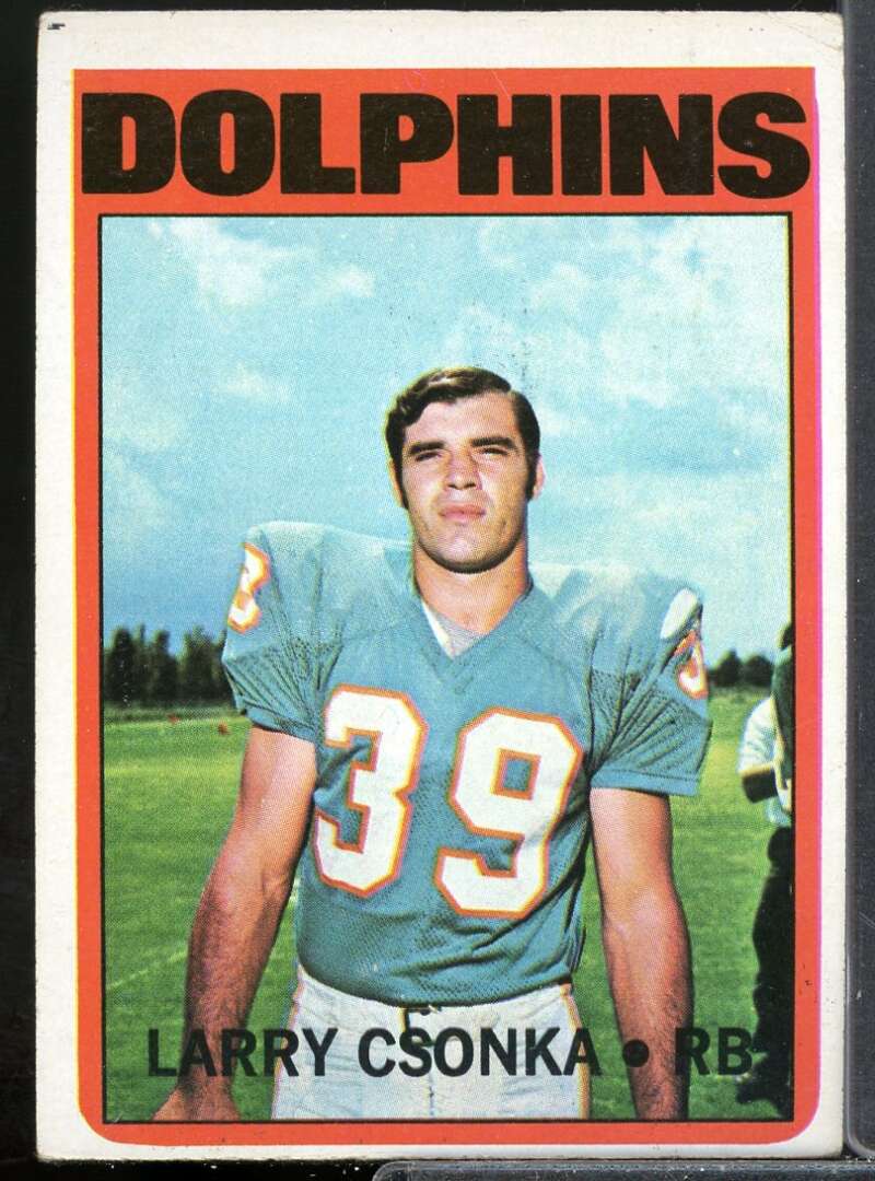 Larry Csonka Card 1972 Topps #140  Image 1